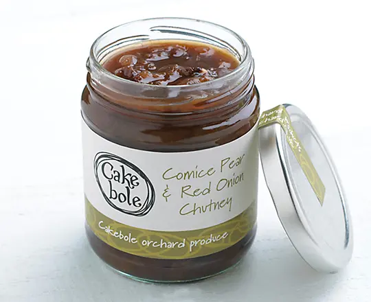 Comice Pear And Red Onion Chutney