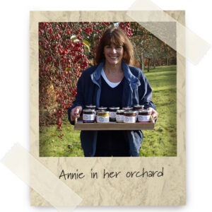 Annie In Her Orchard